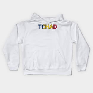 Drapeau Tchad Kids Hoodie